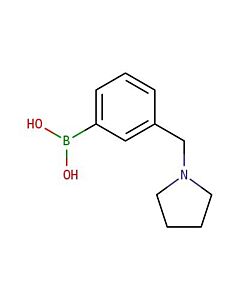 Astatech (3-(PYRROLIDIN-1-YLMETHYL)PHENYL)BORONIC ACID; 0.25G; Purity 95%; MDL-MFCD08060616